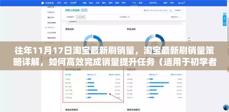 淘宝最新刷销量策略详解，高效提升销量的方法与技巧（适用于初学者与进阶用户）