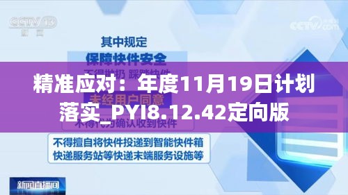 精准应对：年度11月19日计划落实_PYI8.12.42定向版