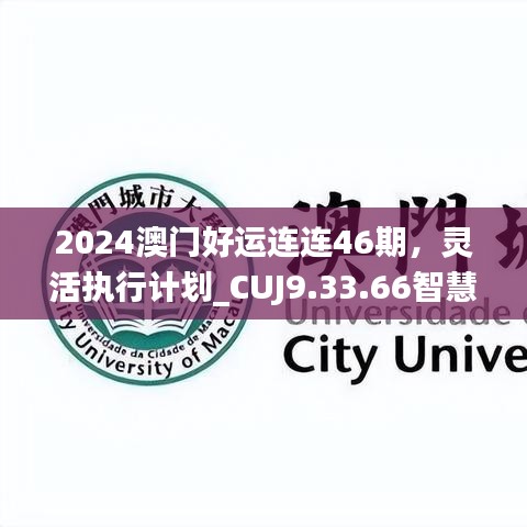 2024澳门好运连连46期，灵活执行计划_CUJ9.33.66智慧版