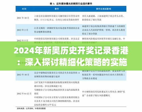 2024年新奥历史开奖记录香港：深入探讨精细化策略的实施_IXO4.34.90触感版