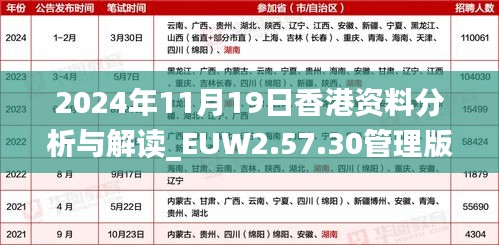 2024年11月19日香港资料分析与解读_EUW2.57.30管理版