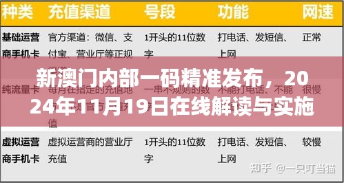 新澳门内部一码精准发布，2024年11月19日在线解读与实施_SLV7.22.81精英版