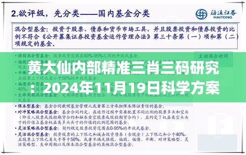 黄大仙内部精准三肖三码研究：2024年11月19日科学方案实施探讨_GZZ2.14.53水晶版本