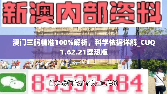 澳门三码精准100%解析，科学依据详解_CUQ1.62.21理想版