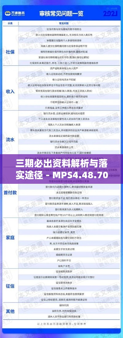 三期必出资料解析与落实途径 - MPS4.48.70便签版（11月19日）