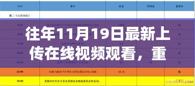 不容错过！往年11月19日精彩在线视频盛宴，视觉盛宴大放送！