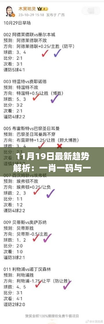 11月19日最新趋势解析：一肖一码与一中特解方案_CJU7.47.65网红版