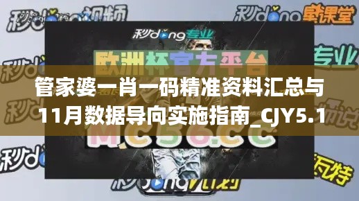 管家婆一肖一码精准资料汇总与11月数据导向实施指南_CJY5.14.93资源版