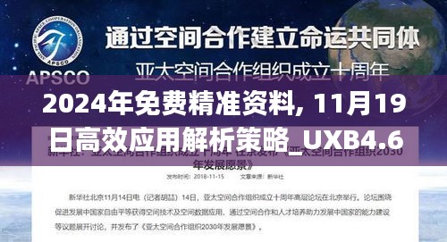 2024年免费精准资料, 11月19日高效应用解析策略_UXB4.61.48白银版