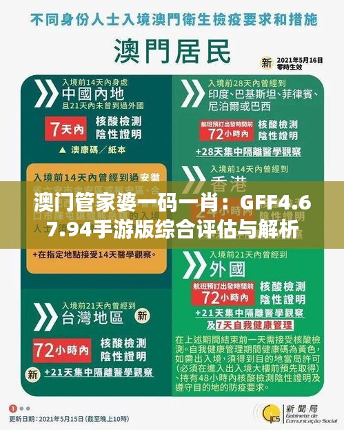 澳门管家婆一码一肖：GFF4.67.94手游版综合评估与解析