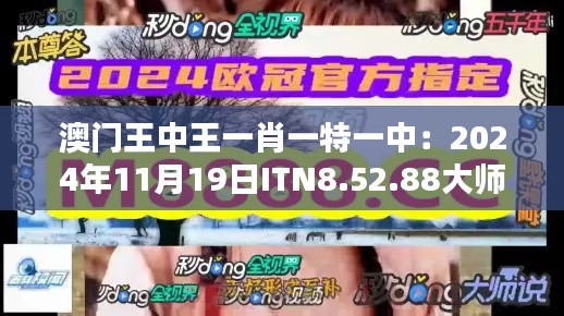 澳门王中王一肖一特一中：2024年11月19日ITN8.52.88大师版先进技术解析