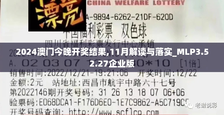 2024澳门今晚开奖结果,11月解读与落实_MLP3.52.27企业版