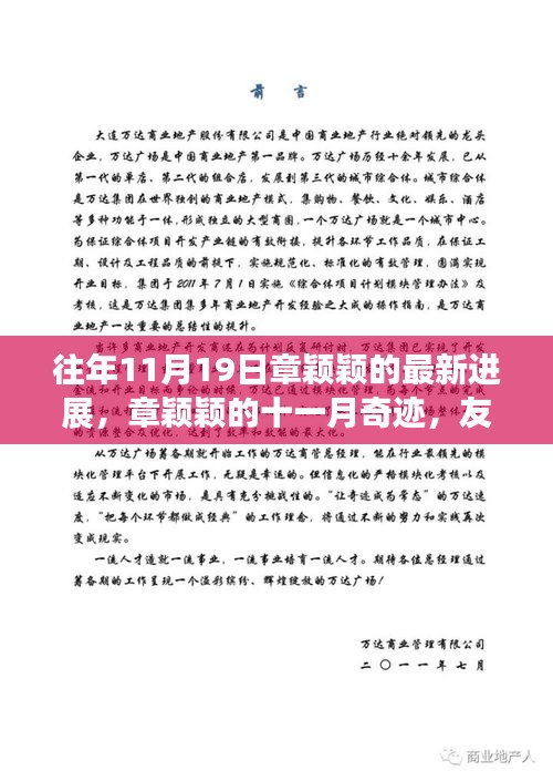 章颖颖十一月奇迹，友情、成长与温馨的进展回顾及日常记录