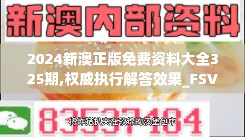 2024新澳正版免费资料大全325期,权威执行解答效果_FSV2.58.70数字处理版