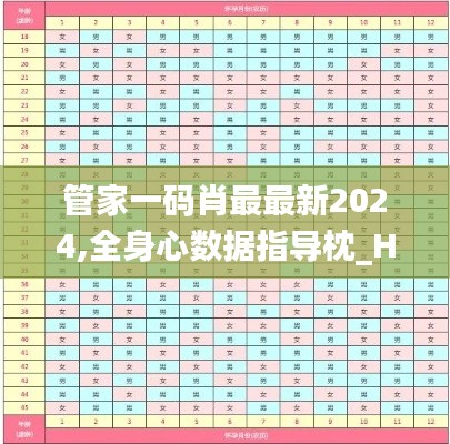 管家一码肖最最新2024,全身心数据指导枕_HCG59.870漏出版