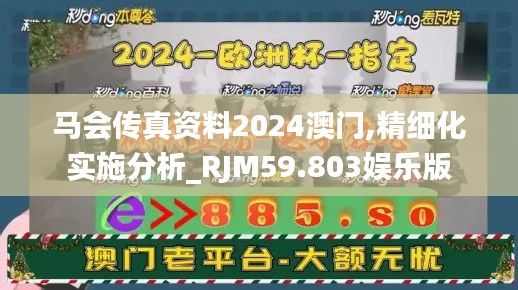 马会传真资料2024澳门,精细化实施分析_RJM59.803娱乐版