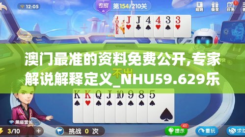 澳门最准的资料免费公开,专家解说解释定义_NHU59.629乐享版