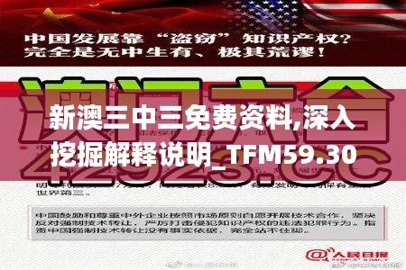 新澳三中三免费资料,深入挖掘解释说明_TFM59.304编辑版