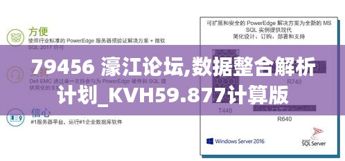 79456 濠江论坛,数据整合解析计划_KVH59.877计算版