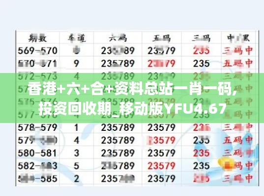 香港+六+合+资料总站一肖一码,投资回收期_移动版YFU4.67