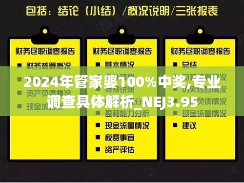 2024年管家婆100%中奖,专业调查具体解析_NEJ3.95