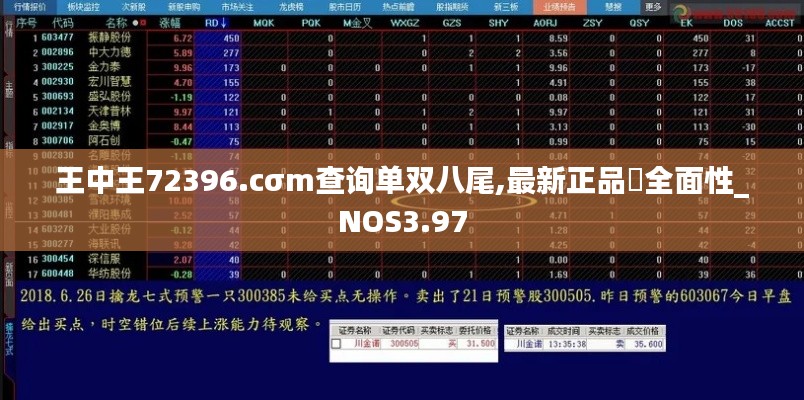 王中王72396.cσm查询单双八尾,最新正品‌全面性_NOS3.97