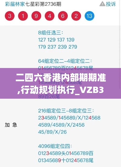 二四六香港内部期期准,行动规划执行_VZB3.82