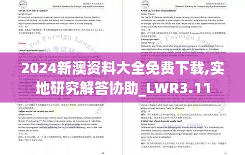 2024新澳资料大全免费下载,实地研究解答协助_LWR3.11