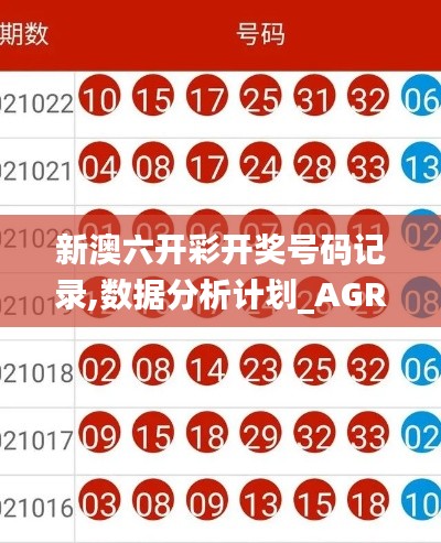 新澳六开彩开奖号码记录,数据分析计划_AGR3.66