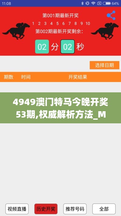 4949澳门特马今晚开奖53期,权威解析方法_MQB3.41