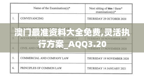 澳门最准资料大全免费,灵活执行方案_AQQ3.20