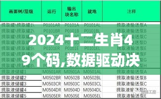 2024十二生肖49个码,数据驱动决策_FSL3.15