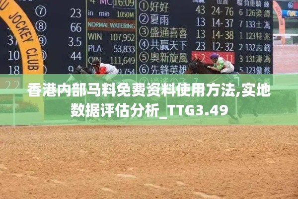 香港内部马料免费资料使用方法,实地数据评估分析_TTG3.49