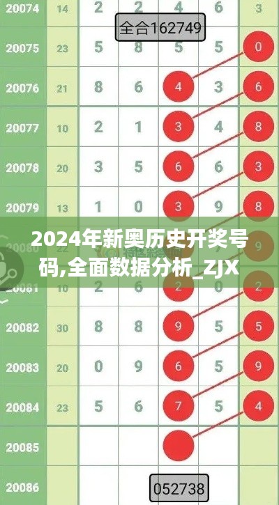 2024年新奥历史开奖号码,全面数据分析_ZJX3.30