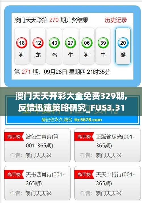 澳门天天开彩大全免费329期,反馈迅速策略研究_FUS3.31