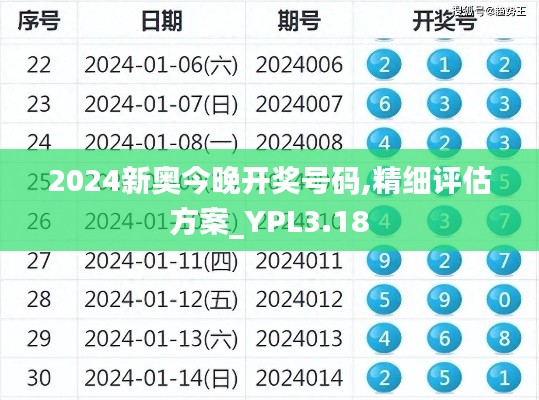 2024新奥今晚开奖号码,精细评估方案_YPL3.18