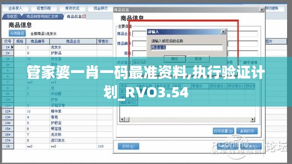 管家婆一肖一码最准资料,执行验证计划_RVO3.54