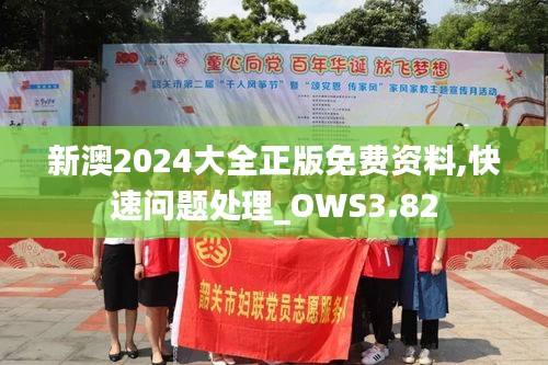 新澳2024大全正版免费资料,快速问题处理_OWS3.82