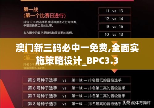 澳门新三码必中一免费,全面实施策略设计_BPC3.3