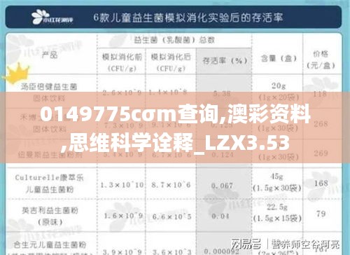 0149775cσm查询,澳彩资料,思维科学诠释_LZX3.53