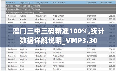 澳门三中三码精准100%,统计数据详解说明_VMP3.30