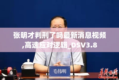 张明才判刑了吗最新消息视频,高速应对逻辑_DSV3.8