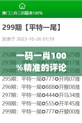 一码一肖100%精准的评论,全面性解释说明_艺术版GKN5.32