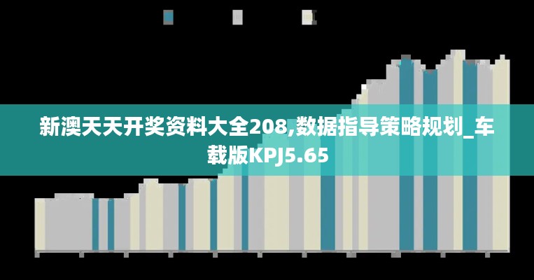 新澳天天开奖资料大全208,数据指导策略规划_车载版KPJ5.65