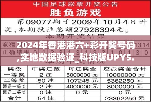 2024年香港港六+彩开奖号码,实地数据验证_科技版UPY5.99