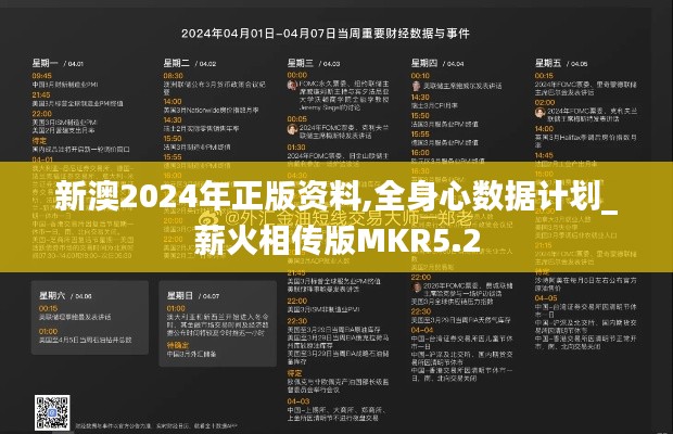 新澳2024年正版资料,全身心数据计划_薪火相传版MKR5.2