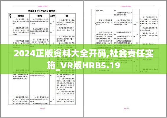 2024正版资料大全开码,社会责任实施_VR版HRB5.19