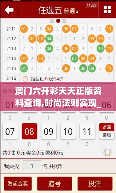 澳门六开彩天天正版资料查询,时尚法则实现_轻量版OSF5.70