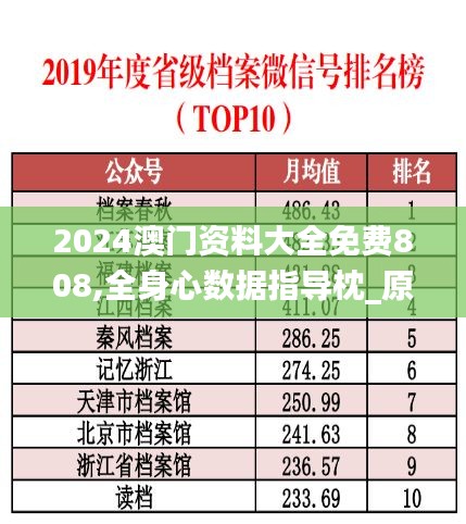 2024澳门资料大全免费808,全身心数据指导枕_原型版WRA5.30