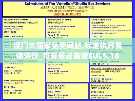 澳门大赢家免费网站,标准执行具体评价_可穿戴设备版EUL5.18